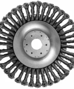 GDRHVFD Brosse À Joint De Mauvaises Herbes Professionnelle Brosse À Mauvaises Herbes Débroussailleuse Débroussailleuse Fil D'Acier Noué Argent Moderne 150 Mm -Débroussailleuse Soldes Magasin 42738007 5