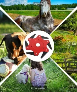 Tete De Coupe Irisfr, 6 Dents, Outil De Mangeur D'Herbe -Débroussailleuse Soldes Magasin 42741611 3