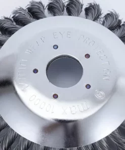 DONTODENT Brosse De Roue De Fil De 8 Pouces, Roue De Désherbage De Dérouillage Torsadée De Type Bol, Tête De Coupe-herbe De Brosse De Roue De Fil D'acier Pour Tondeuse à Gazon 7 DONTODENT Brosse De Roue De Fil De 8 Pouces, Roue De Désherbage De Dérouillage Torsadée De Type Bol, Tête De Coupe-herbe De Brosse De Roue De Fil D'acier Pour Tondeuse à Gazon -Débroussailleuse Soldes Magasin 42849689 3