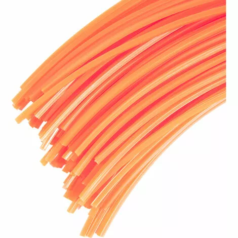 JARDIAFFAIRES 30 Brins De Fil Professionnel Carré Pour Débroussailleuse 4,4mm 35cm 3 JARDIAFFAIRES 30 Brins De Fil Professionnel Carré Pour Débroussailleuse 4,4mm 35cm