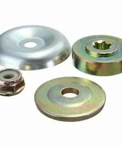 ALMI Tête De Débroussailleuse Lot De 4 écrous De Rechange En Métal Pour Tondeuse à Gazon, Lame De Désherbeur De Rechange Pour Tondeuse à Gazon, Accessoires De Rechange Pour Brosse Coupe-bordure, Coupe -Débroussailleuse Soldes Magasin 43438039 2