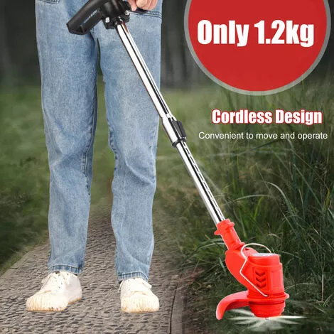 HAPPYSHOPPING Coupe-gazon Electrique 12VE Tondeuse A Gazon Portable Rechargeable A Usage Domestique Tondeuse De Branches D'herbe Portable Sans Fil Pour L'elagage/la Tonte De La Cour De Jardin, Modele : Prise UE Et 1 Batterie Au Lithium - Modele : Prise UE Et 1 Batterie 7 HAPPYSHOPPING Coupe-gazon Electrique 12VE Tondeuse A Gazon Portable Rechargeable A Usage Domestique Tondeuse De Branches D'herbe Portable Sans Fil Pour L'elagage/la Tonte De La Cour De Jardin, Modele : Prise UE Et 1 Batterie Au Lithium - Modele : Prise UE Et 1 Batterie – Image 5