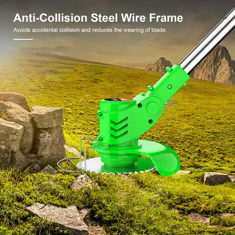 HAPPYSHOPPING Coupe-herbe Electrique 24V Tondeuse A Gazon Portable Rechargeable A Usage Domestique Tondeuse De Branches D'herbe Portable Sans Fil Pour L'elagage/la Tonte De La Cour De Jardin, Modele : Prise UE 6 HAPPYSHOPPING Coupe-herbe Electrique 24V Tondeuse A Gazon Portable Rechargeable A Usage Domestique Tondeuse De Branches D'herbe Portable Sans Fil Pour L'elagage/la Tonte De La Cour De Jardin, Modele : Prise UE – Image 4