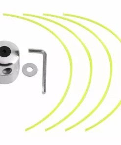 ALMI Tête De Débroussailleuse Aluminium Fils Tête Coupe-bordure Pour Débroussailleuse Tondeuse à Gazon