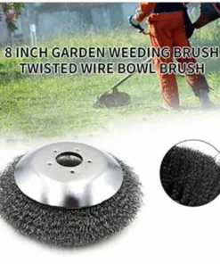 THSINDE Tête De Débroussailleuse Brosse De Fil D'acier De Tête De Coupe-Herbe De 6 Désherbage Pour Tondeuse à Gazon -Débroussailleuse Soldes Magasin 44089707 3