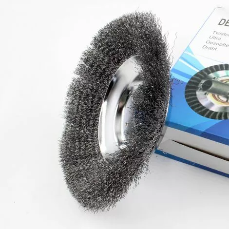 THSINDE Tête De Désherbage Fil D'acier, Brosse Rotative Disque De Pinceau à Roue Pour Outils De Pelouse Jardin Agriculture 8 Pouce 3 THSINDE Tête De Désherbage Fil D'acier, Brosse Rotative Disque De Pinceau à Roue Pour Outils De Pelouse Jardin Agriculture 8 Pouce