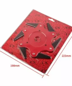 THSINDE Tête Faucheuse Fil Herbe Jardin Lame Droite De Débroussailleuse Pour Le Riz Paddy Jardin Cour Orchard 150MM -Débroussailleuse Soldes Magasin 44089717 5