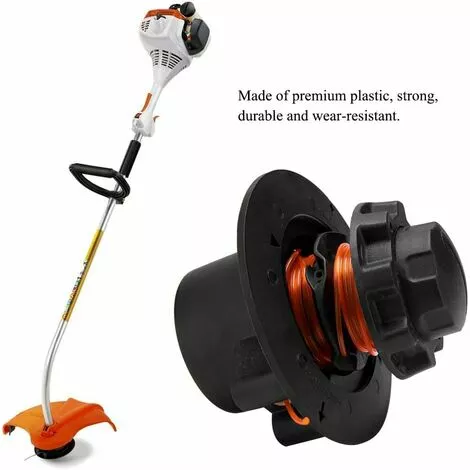 Kueatily Tête De Débroussailleuse Universelle, Tête De Tondeuses à Gazon Pour La Plupart Des Débroussailleuses, Comme Stihl Autocut C5-2 FS38 FS45 FSE60 FS50 5 Kueatily Tête De Débroussailleuse Universelle, Tête De Tondeuses à Gazon Pour La Plupart Des Débroussailleuses, Comme Stihl Autocut C5-2 FS38 FS45 FSE60 FS50 – Image 3