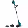 VONROC Débroussailleuse Sans Fil 20V – Doubles Roues Latérales, Poignée, Tête De Fil 8m - 2 Batteries 2.0Ah Et Chargeur Inclus -Débroussailleuse Soldes Magasin 44934133 1