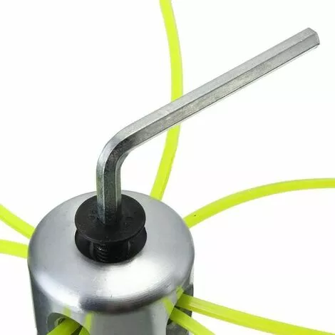 TANABATA Lot De 2 Têtes De Débroussailleuse En Aluminium Pour Débroussailleuse, Tondeuse à Gazon 6 TANABATA Lot De 2 Têtes De Débroussailleuse En Aluminium Pour Débroussailleuse, Tondeuse à Gazon – Image 4