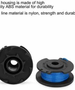 ALMI 8 Bobines De Fil De Rechange Pour Débroussailleuse 0,065" 18V 24V 40V Compatible One+ AC14RL3A,522994001 Capuchon Pour Débroussailleuse Sans Fil 3,44m 8 Bobines + 2 Capuchons -Débroussailleuse Soldes Magasin 46296409 4