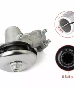 Renvoi D'angle Debroussailleuse 26mm , Tête D'engrenage Debroussailleuse Universelle Boîte De Vitesse De Tondeuse à Gazon Pour Coupe Herbe/Tronconneuse (26mm, Rond De 9 Dents) Fontainebleau Argent -Débroussailleuse Soldes Magasin 46378352 4