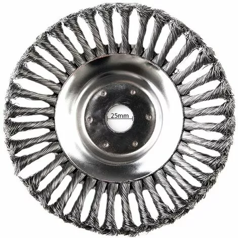 Brosse à Mauvaises Herbes Débroussailleuse Coupeur Tête Pour Débroussailleuse Brosse Ronde Pour Débroussailleuse,Irisfr (25 Mm X 150 Mm)(1pcs) 4 Brosse à Mauvaises Herbes Débroussailleuse Coupeur Tête Pour Débroussailleuse Brosse Ronde Pour Débroussailleuse,Irisfr (25 Mm X 150 Mm)(1pcs) – Image 2