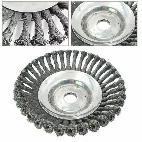 Brosse à Mauvaises Herbes Débroussailleuse Coupeur Tête Pour Débroussailleuse Brosse Ronde Pour Débroussailleuse,Irisfr (25 Mm X 150 Mm)(1pcs) 6 Brosse à Mauvaises Herbes Débroussailleuse Coupeur Tête Pour Débroussailleuse Brosse Ronde Pour Débroussailleuse,Irisfr (25 Mm X 150 Mm)(1pcs) – Image 4