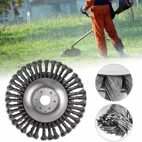 Brosse à Mauvaises Herbes Débroussailleuse Coupeur Tête Pour Débroussailleuse Brosse Ronde Pour Débroussailleuse,Irisfr (25 Mm X 150 Mm)(1pcs) 7 Brosse à Mauvaises Herbes Débroussailleuse Coupeur Tête Pour Débroussailleuse Brosse Ronde Pour Débroussailleuse,Irisfr (25 Mm X 150 Mm)(1pcs) – Image 5