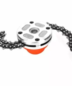 Tête De Tondeuse à Chaîne (entretoise Universelle) Tête De Tondeuse à Chaîne Tête De Tondeuse à Irrigation Tête De Tondeuse à Cultivateur Rouge HANBING -Débroussailleuse Soldes Magasin 48456463 3