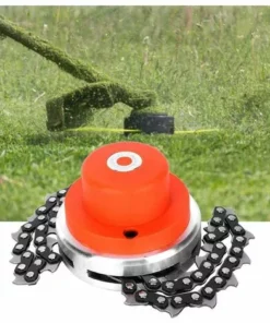 Tête De Tondeuse à Chaîne (entretoise Universelle) Tête De Tondeuse à Chaîne Tête De Tondeuse à Irrigation Tête De Tondeuse à Cultivateur Rouge HANBING -Débroussailleuse Soldes Magasin 48456463 5