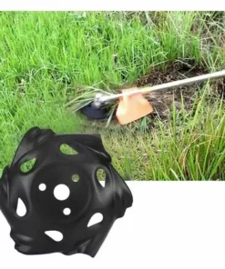 Tête De Débroussailleuse à Bordure Ronde En Acier Carbone Noir Pour Tondeuse à Gazon Accessoire Pour Jardin, Pelouse, Ferme,Irisfr -Débroussailleuse Soldes Magasin 50942715 4