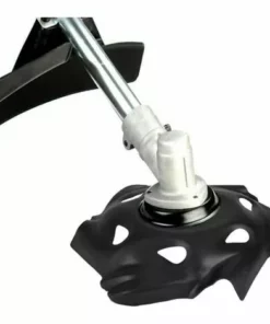 Tête De Débroussailleuse à Bordure Ronde En Acier Carbone Noir Pour Tondeuse à Gazon Accessoire Pour Jardin, Pelouse, Ferme,Irisfr -Débroussailleuse Soldes Magasin 50942715 5
