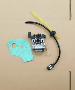 ZHUOXUAN Carburateur Et Joint + Tuyau + Bougie D'allumage Pour Débroussailleuse Multifonctions 5en1 52cc 49cc 43cc -Débroussailleuse Soldes Magasin 51447785 4
