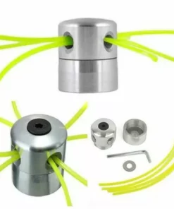 ZHUOXUAN Tête De Débroussailleuse，tête De Tondeuse à Colonne En Aluminium Brillant. -Débroussailleuse Soldes Magasin 51461445 5