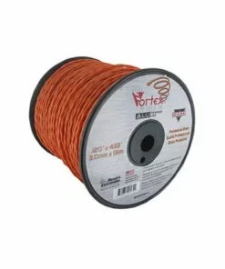 G�N�RIQUE Bobine Fil Nylon Copolymère VORTEX Alu Orange - Longueur: 131m, Ø: 3,00mm.
