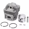 LIFCAUSAL Kits De Piston De Cylindre De 44 Mm, Manchon De Cylindre De Tondeuse à Gazon, Anneaux De Piston, Joint D'étanchéité, Circlip Assy, Accessoires De Tondeuse De Remplacement Pour Débroussailleuse MITSUBISHI TL52 BG520 -Débroussailleuse Soldes Magasin 53042991 1
