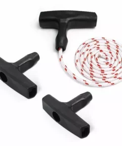 QERSTA Starter Handle Lawn Mower Recoil Starter Rope With 3 Pieces Starter Handle Cord Mower Accessories