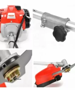 Hecht 135 BTS Débroussailleuse Coupe Bordures Essence 2temps De Haute Qualité Largeur De Coupe 255mm -Débroussailleuse Soldes Magasin 53347051 3