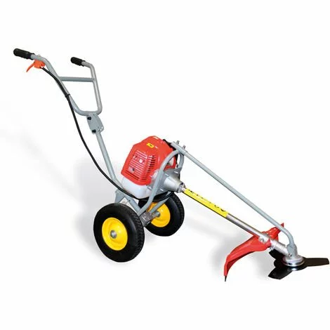 Débroussailleuse á Roues, Avec Moteur Essence 2 Temps 51.7CC - Bricoferr 3 Débroussailleuse á Roues, Avec Moteur Essence 2 Temps 51.7CC - Bricoferr