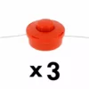 GT GARDEN Lot De 3 Têtes Fils Pour Débroussailleuse Et Multifonction 4 En 1 2 GT GARDEN Lot De 3 Têtes Fils Pour Débroussailleuse Et Multifonction 4 En 1 -Débroussailleuse Soldes Magasin 5383380 1