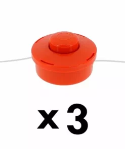 GT GARDEN Lot De 3 Têtes Fils Pour Débroussailleuse Et Multifonction 4 En 1