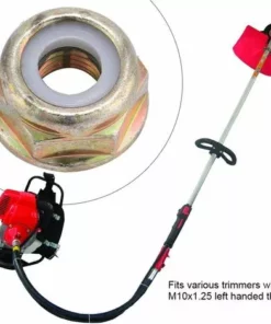Assortiment D'Écrou De Lame, Bride Universel M10x1,25 Filetage à Gauche Remplacement Des Écrous De Lame Débroussailleuse Trimmer Accessoires Macaron -Débroussailleuse Soldes Magasin 53912340 3