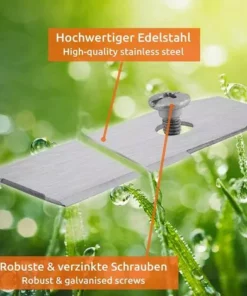 Lames De Rechange En Acier Inoxydable Compatible Tondeuse à Gazon En Acier Inoxydable Accessoires De Machine à Gazon Lame De Tondeuse Universelle Demi-argent Macaron -Débroussailleuse Soldes Magasin 53912343 4