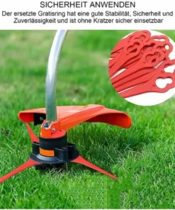 Lames En Plastique De Rechange, Lame Coupe Bordure Tondeuse à Gazon En Plastique Lames Pour Jardin Et Pelouse Coupe Bordures (Rouge)Macaron 11 Lames En Plastique De Rechange, Lame Coupe Bordure Tondeuse à Gazon En Plastique Lames Pour Jardin Et Pelouse Coupe Bordures (Rouge)Macaron -Débroussailleuse Soldes Magasin 53912344 5