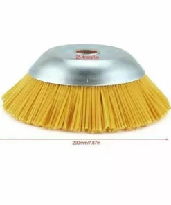 Brosse Anti-mauvaises Herbes En Nylon Pour Débroussailleuse - Outil De Jardin - Tête De Débroussailleuse - Trou Intérieur 25,4 Mm Macaron 8 Brosse Anti-mauvaises Herbes En Nylon Pour Débroussailleuse - Outil De Jardin - Tête De Débroussailleuse - Trou Intérieur 25,4 Mm Macaron -Débroussailleuse Soldes Magasin 53912350 2