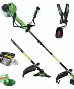 Débroussailleuse Thermique 2 Temps Professionnelle 2 En 1 2 Temps 52cc 2cv Anti-vibration Barre Divisible - KAPOTHA Ultimate