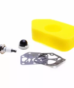JARDIAFFAIRES Bougie + Filtre à Air + Kit Membranes + Pompe Amorçage Pour Moteur Briggs Stratton