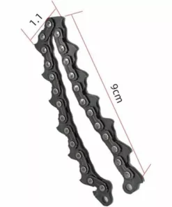 Têtes De Tondeuse à Gazon Noires Triomphe Pour Accessoires Durables Agricoles De Jardin En Acier Au Manganèse Extérieur Désherbage Dur Et Longue Durée De Vie 2 Chaînes -Débroussailleuse Soldes Magasin 54894245 2