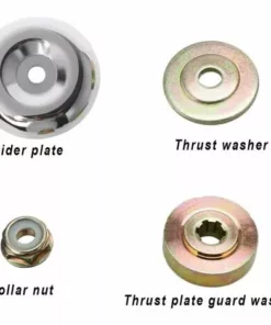 ZHUOXUAN 8PCS Tête De Débroussailleuse Universelle Accessoires Avec 5PCS Ecrous De Fixation Tête De Coupe Bordure Pour Débroussailleuse Stihl -Débroussailleuse Soldes Magasin 54912076 3