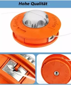 FLYME Tondeuse à Gazon Universelle En Aluminium, Adaptée à La Cour De Jardin M10 X 1,25 LH -Débroussailleuse Soldes Magasin 54917168 2