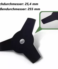 FLYME Lame De Tondeuse à Gazon, Lame De Rechange Pour Débroussailleuse En Acier à 3 Dents -Débroussailleuse Soldes Magasin 54917306 4