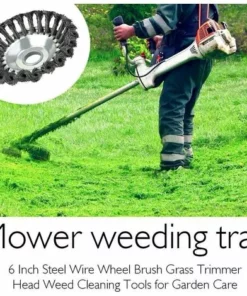 MONLY Tête De Débroussailleuse De 15,2 Cm En Acier Massif Pour Tondeuse à Gazon 10 MONLY Tête De Débroussailleuse De 15,2 Cm En Acier Massif Pour Tondeuse à Gazon -Débroussailleuse Soldes Magasin 55272188 4