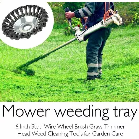 MONLY Tête De Débroussailleuse De 15,2 Cm En Acier Massif Pour Tondeuse à Gazon 6 MONLY Tête De Débroussailleuse De 15,2 Cm En Acier Massif Pour Tondeuse à Gazon – Image 4
