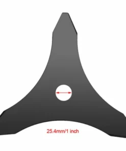 2 Pcs Lame De Débroussailleuse à Trois Dents, Tranchant De 255 Mm, Alésage : 25,4 Mm, Épaisseur : 3 Mm,Fontainebleau 9 2 Pcs Lame De Débroussailleuse à Trois Dents, Tranchant De 255 Mm, Alésage : 25,4 Mm, Épaisseur : 3 Mm,Fontainebleau -Débroussailleuse Soldes Magasin 55490014 3