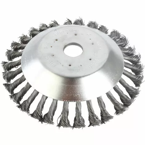8 Pouces Tête Brosse Désherbage, Brosse De Roue De Fil D'acier Universel Métal Fixation De Débroussailleuse 25,4MM X 190MM, 1Pcs,Fontainebleau 3 8 Pouces Tête Brosse Désherbage, Brosse De Roue De Fil D'acier Universel Métal Fixation De Débroussailleuse 25,4MM X 190MM, 1Pcs,Fontainebleau