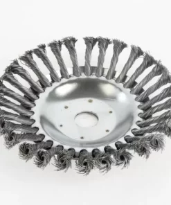 8 Pouces Tête Brosse Désherbage, Brosse De Roue De Fil D'acier Universel Métal Fixation De Débroussailleuse 25,4MM X 190MM, 1Pcs,Fontainebleau 10 8 Pouces Tête Brosse Désherbage, Brosse De Roue De Fil D'acier Universel Métal Fixation De Débroussailleuse 25,4MM X 190MM, 1Pcs,Fontainebleau -Débroussailleuse Soldes Magasin 55490016 4