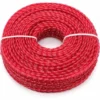 Fil Coupe Bordure Universel, Ligne De Trimmer Strimmer En Nylon 3.0 Mm, Fil En Nylon Débroussailleuse Robuste Pour Bosse Tête Tondeuse À Gazon De Jardinage,Twist, 3mmx60m，Fontainebleau