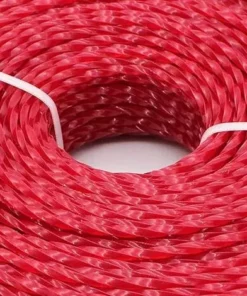 Fil Coupe Bordure Universel, Ligne De Trimmer Strimmer En Nylon 3.0 Mm, Fil En Nylon Débroussailleuse Robuste Pour Bosse Tête Tondeuse À Gazon De Jardinage,Twist, 3mmx60m，Fontainebleau -Débroussailleuse Soldes Magasin 55490026 4