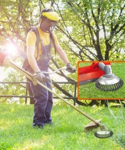 SUPERMARKET Tete Brosse Debroussailleuse 6IN, Pour Debrouissalleuses,argent,Superma -Débroussailleuse Soldes Magasin 55568270 5